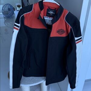 Harley-Davidson Black and Red Performance Jacket